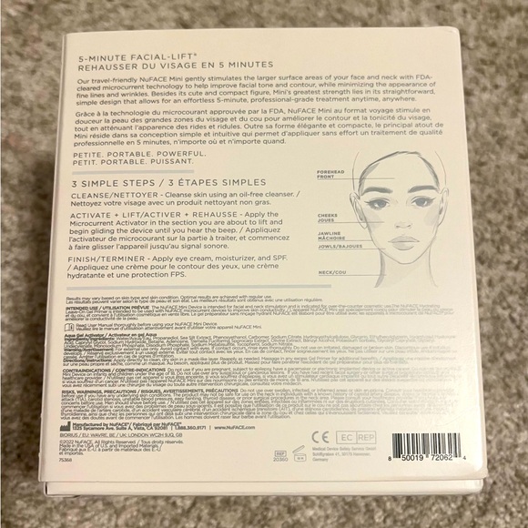 NuFace Facial Toning Device - White - Picture 2 of 2